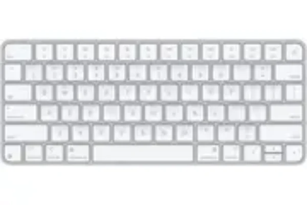 Apple Magic Keyboard US English White Keys Wireless Bluetooth Rechargeable Compact Design