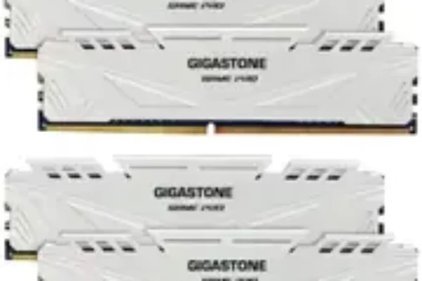Gigastone Game Pro DDR5 RAM 64GB White High Performance Gaming Memory Module 804272773781