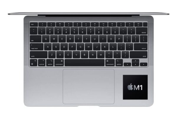 Apple MacBook Air 13″ M1 8GB 256GB SSD Retina Display Magic Keyboard Touch ID Space Grey 2020